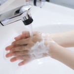 冬の手洗い